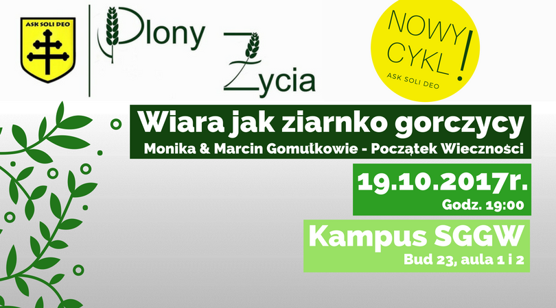 Wiara jak ziarnko gorczycy — Monika & Marcin Gomułkowie