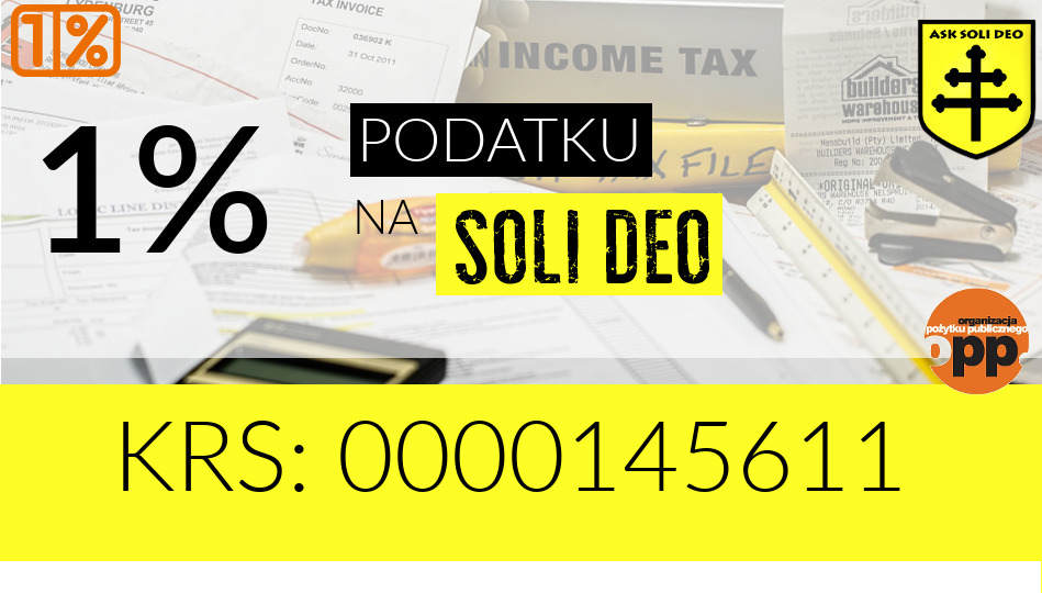 1% podatku na Akademickie Stowarzyszenie Katolickie Soli Deo