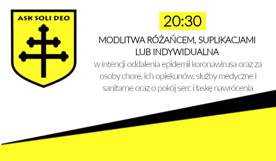 Modlitwa w intencji oddalenia koronawirusa Modlitwa w intencji oddalenia koronawirusa