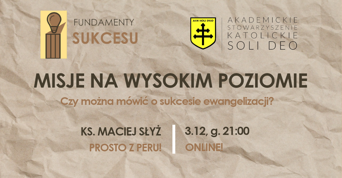 Misje na wysokim poziomie Misje na wysokim poziomie