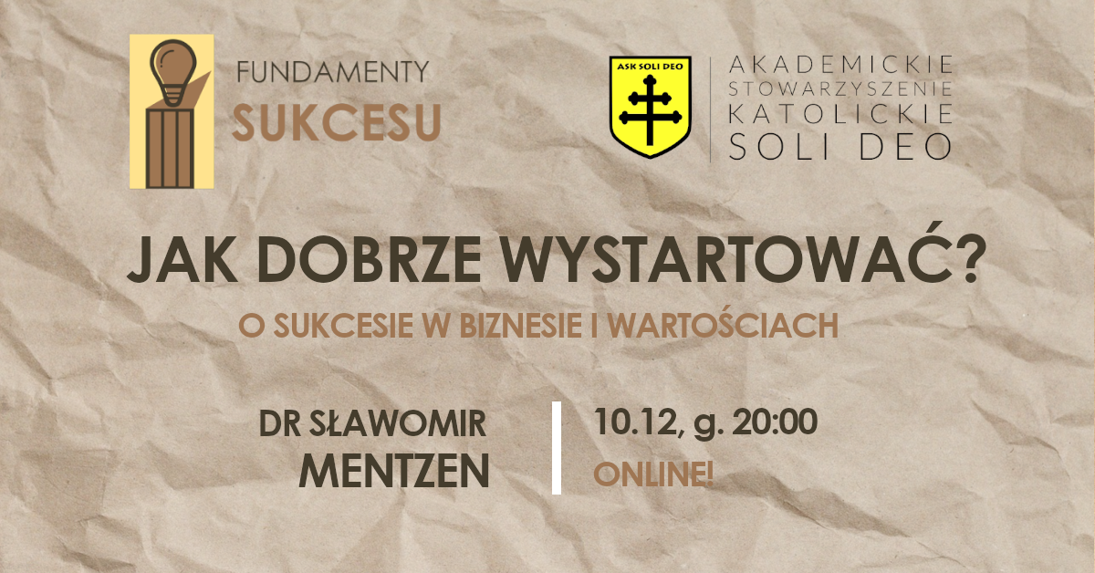 Jak dobrze wystartować Jak dobrze wystartować