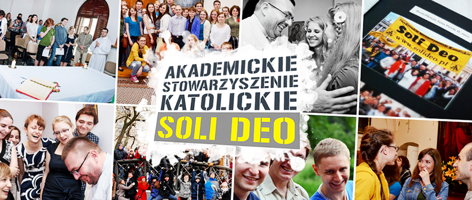 Plakat Soli Deo Plakat Soli Deo